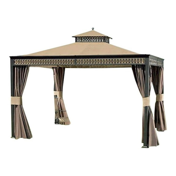Living Home 10 x 12 Gazebo Replacement Canopy Top Cover