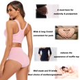 thumbnail image 4 of Calzoncillos Molasus de algodón suave para mujer, cintura alta, 5 unidades, 4 of 4