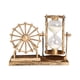thumbnail image 2 of Xihbxyly Bola de Nieve de Cristal, Diseño de Torre de Reloj de Arena Vintage, Artesanía En Relieve, Luces Brillantes, Decoración Navideña de Mesa, Decoración para Sala de Estar o Dormitorio, Tamaño d, 2 of 6