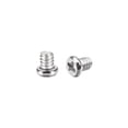 thumbnail image 5 of Uxcell M2x3mm Computer Screw Fastener 2.8mm Dia Screw Head Silver Tone 100 Pack, 5 of 5