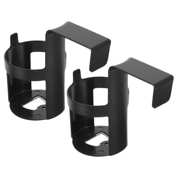 unbranded 2Ud Porta Vasos Portátil Para Negro Con Soporte Para Y Bebidas Fácil De Instalar