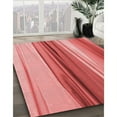 thumbnail image 3 of Ahgly Company Machine Washable Indoor Rectangle Transitional Ruby Red Area Rugs, 8' x 12', 3 of 7