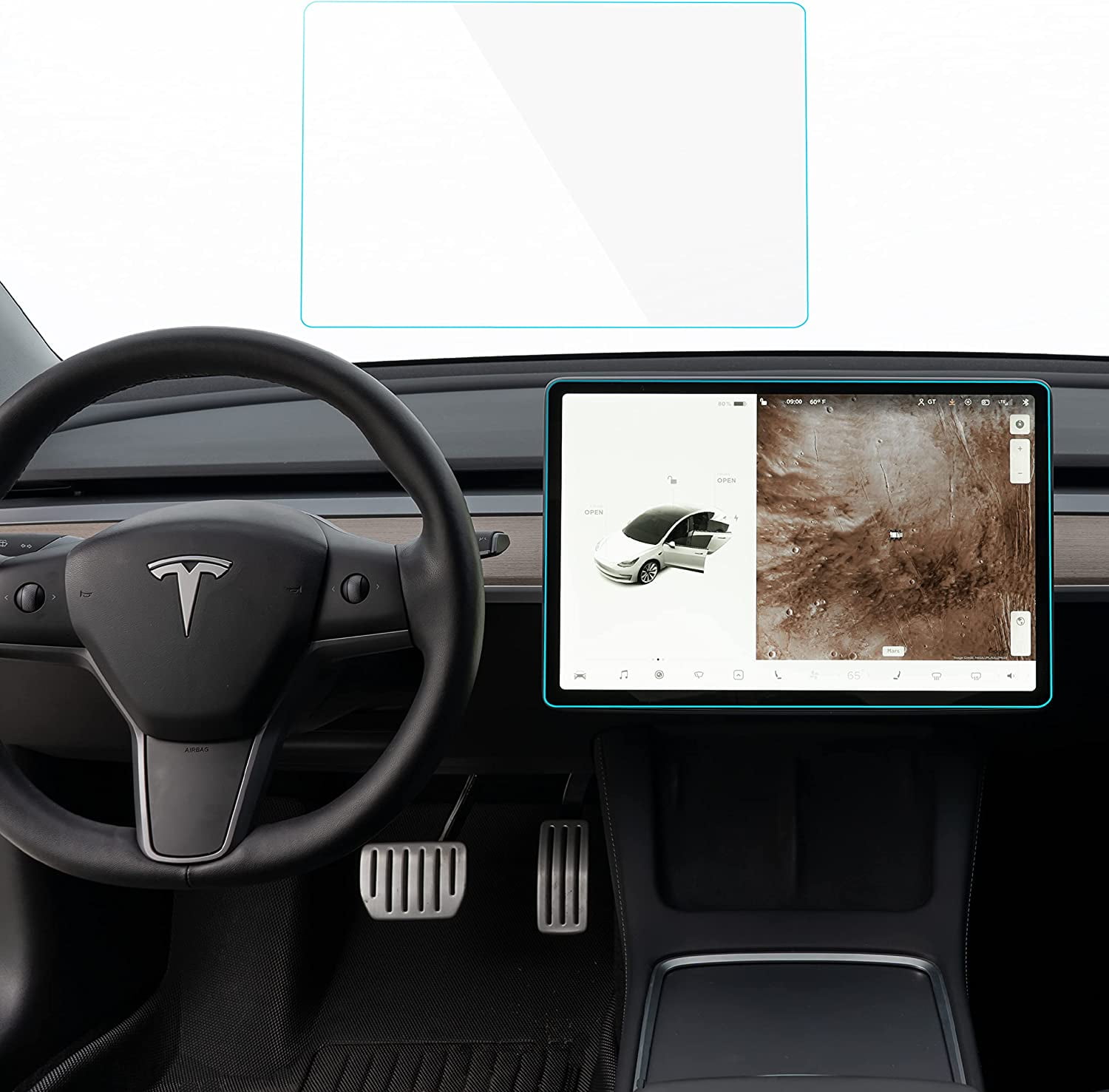 Tesla Model 3 Screen Protector Protect your Tesla Screen Easy to