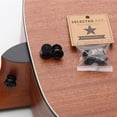 thumbnail image 2 of MYG 2 Pcs Guitar Strap Button Locks Secure Screw Bass Ukulele Belt Buckle Buttons, 2 of 7