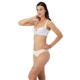 thumbnail image 3 of Brasier Liso para Mujer - PLAYTEX - Side Smoothing - Espalda en U - Soporte Cómodo - Modelo 52118 - Estilo Moldeador - Color Blanco - Talla 36C, 3 of 4