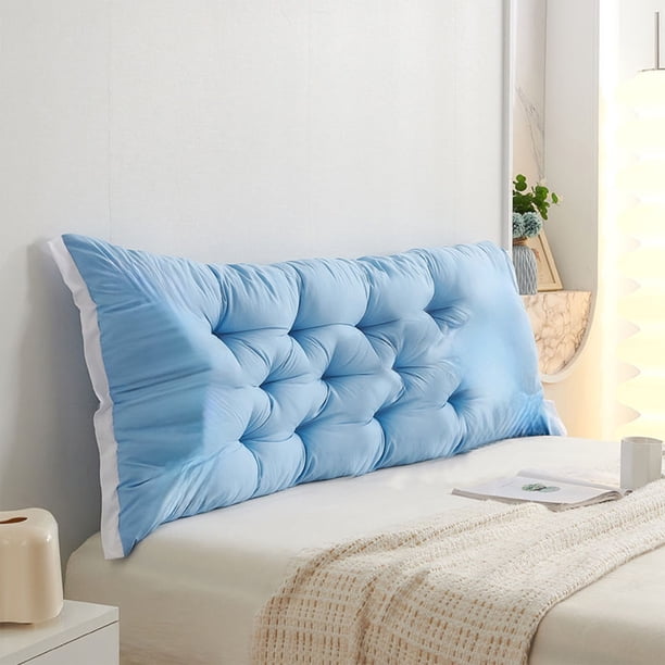 Coussin De Dossier En Daim, Idéal Pour Lit Et Canapé, Coussin De Dossier En Daim Ideal Pour Lit Et Canape Coussin De Lecture Avec Housse Amovible 60x50x20 Cm 90052255