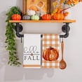 thumbnail image 4 of Fall Kitchen Towels Set of 2,18x26 Inch Pumpkin Hand Towels Hello Fall Decorations for Home Seasonal Autumn Thanksgiving Home Kitchen Decor Dishcloth, 4 of 6