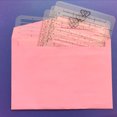thumbnail image 4 of 4PCS/Set Letter Craft Stencil Kit guide templates Letter craft Transparent Addressing Guide Templates Rulers Diary Handwriting Envelope Multi-use, 4 of 7