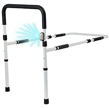 Adjustable Bed Rails, Safety Bed Assist Bar, Medical Assist Rail Handle for Elderly & Seniors, Adults, Children