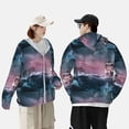 thumbnail image 4 of Lsque Boat Lighthouse Storm Waves UPF 50+ Lightweight Sun Protection Men's Women's Long Sleeve Shirt, Hoodie Performance -Large, 4 of 9