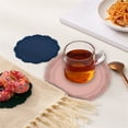 thumbnail image 3 of Silicone Placemat Heat Insulation Dining Table Mat Plate Christmas Dinner Restaurant Kitchen Centerpieces Decoration Housewarming Gift Party Family Pink, 3 of 9