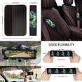 thumbnail image 3 of Yuyamidu Sea Turtle Car Interior Set Car Seat Covers Steering Wheel Seat Belt Covers Trash Can Coasters Rear View Mirror Covers Keychains Lipstick Covers Set of 13, 3 of 5