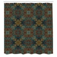thumbnail image 2 of Ambesonne Abstract Shower Curtain, Ethnical Style Ornaments, 69"Wx84"L, Multicolor, 2 of 4