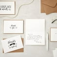 thumbnail image 2 of xianyou-Blank Thank You Cards with Kraft Paper Envelopes (4 x 6 In, 48 Pack), 2 of 4