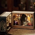 thumbnail image 4 of GJX Miniature House Kit,High Realism Mini World Mini House,Unique Flip Door Design Easy Diy No-Cut Assembly Affordable Tiny Homes,Style2, 4 of 4