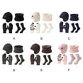 thumbnail image 3 of Maoww Integrated Velvet Warm Set In Multiple Colors With Windproof Knitted Structure Warm Suit brown, 3 of 6