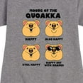 thumbnail image 3 of Instant Message - Quokka Moods - Toddler & Youth Girls Fleece Dress, 3 of 6