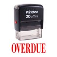 thumbnail image 2 of Printtoo Auto Encreur Timbre en Caoutchouc Bureau Stationnaire en Retard Timbre-Rouge, 2 of 2