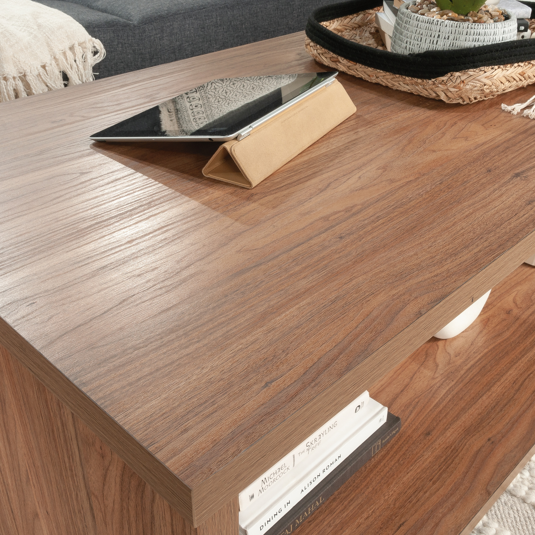 Mainstays Westley Coffee Table, Warm Walnut photo 5