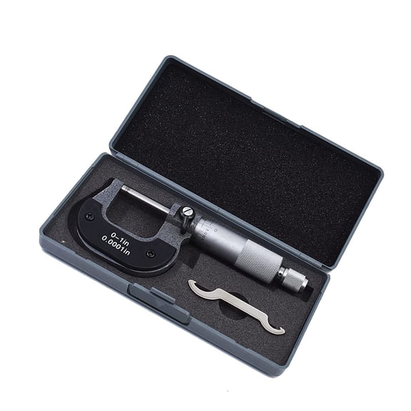 waltyotur 0-1 in Micrometer Set - Metric Accuracy 0.0001 in Graduation Premium Precision Machinist Tools