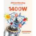 thumbnail image 2 of Licuadora VEVOR 1400W para batidos de 1.8 L con 2 tazas de 61 oz Capaci, 2 of 9