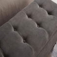 thumbnail image 3 of Miniyam 59" Storage Ottoman Bench, Storage Chest, Foot Rest Stool, Bedroom Bench for Living Room, Bedroom, Gray, 3 of 7