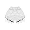 thumbnail image 4 of Manyakai Kids Boys 2 in 1 Running Shorts Mesh Performance Basketball Shorts with Pockets Athletic White M, 4 of 5