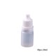 thumbnail image 4 of Soidarity 50pcs 10ml PE Plástico Botella de gotas para los ojos vacía Gotero líquido transparente exprimible Cuentagotas de vidrio y botellas Como se muestra 20ml Soidarity MR1667-06, 4 of 6