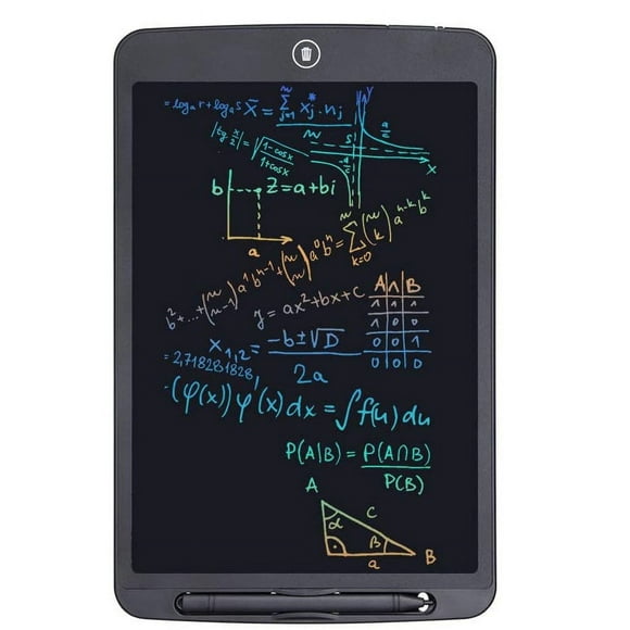 Tablette d'Écriture LCD, Planche à Dessin Colorée, Tapis de Griffonnage Magique
