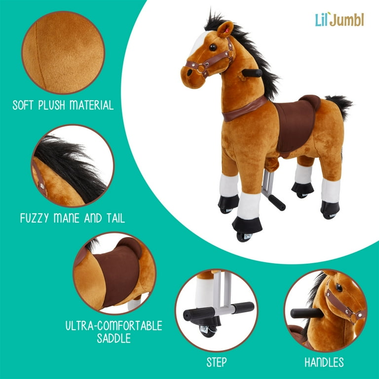 Pony Caballitos De Peluche Para NiÃ±os Peluche Caballito De