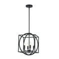 thumbnail image 5 of Kawoti  4-Light Classic Lantern Pendant Light Distressed washed white Finish, 5 of 5
