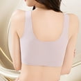 thumbnail image 4 of SELONE Lightly Padded Push up Bras for Women Wireless T Shirt Bra Wide Strap T Shirt Bras Breathable Underwear, 4 of 9