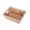 A, variant on Modern Woven Divided Storage Basket, Natural Seagrass Sectional Tray, Practical Rattan Desktop Organizer, Classified Sundry Caddy for Remote Controls/Small Daily Goods/Household Tidy Storage, Khaki