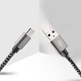 thumbnail image 4 of Adecuado para modelos Android y Apple con un cable de datos de carga de teléfono móvil trenzado de nailon de 1-2 metros y 3 metros, 4 of 5