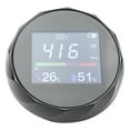thumbnail image 2 of Detector de calidad del aire de pared multifunción con carga USB, medidor de temperatura y humedad de CO2, color negro, 2 of 10