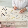 thumbnail image 6 of Uxcell Layering Necklace Clasps, 4Pack 3 Strands Slide Magnetic Tube Lock Clasps Silver, 6 of 7