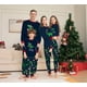 thumbnail image 1 of Conjunto de pijamas de algodón negro para niños, ropa de casa de dibujos animados, Papá Noel de Navidad, trajes de bebé para niños pequeños, 1 of 3