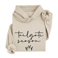 thumbnail image 4 of Tailgate Season Hoodie for Women Cute Football Game Day Pullover, Sand Hoodie, L, 4 of 8