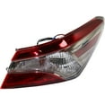 thumbnail image 4 of For Toyota Camry 2018 2019 2020 Tail Light Driver and Passenger Side | Pair | Outer | CAPA Certified | Red Lens | Hybrid | Replacement For TO2804135C, TO2805135C | 8156006840, 8155006840, 4 of 6