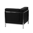 thumbnail image 4 of Flash Furniture HERCULES Imagination Series Contemporary Black LeatherSoft Left Corner Chair with Encasing Frame, 4 of 4