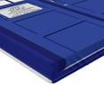 thumbnail image 2 of Ambesonne Landmark Fitted Sheet, Blue Brit Phone Box, Queen Size, Blue and White, 2 of 3
