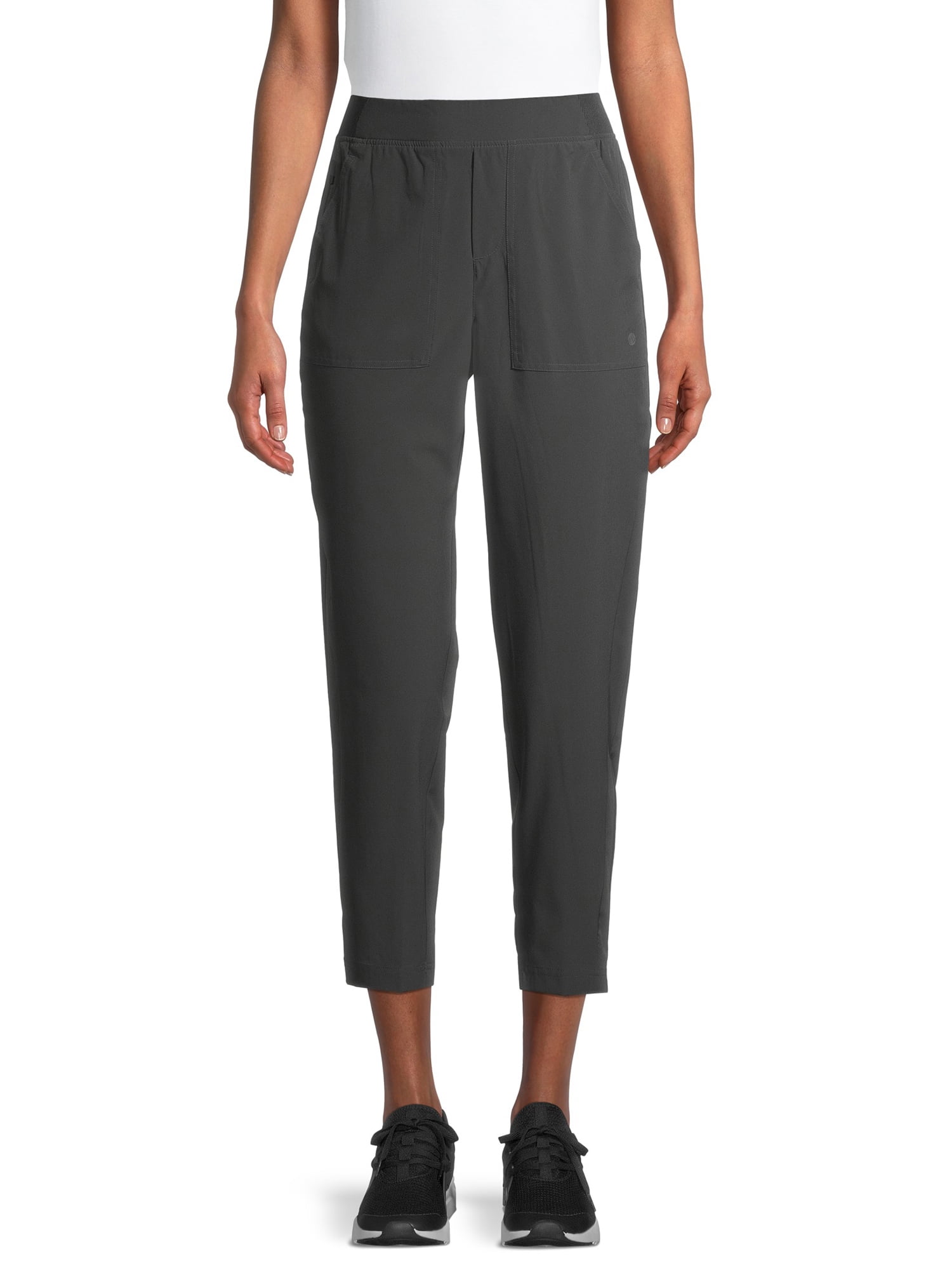 Apana - Apana Women's Athleisure Multi Pocket Woven Pants - Walmart.com ...