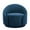 Velvet-Blue, variant on UIXE Swivel Accent Chair Boucle Barrel Chair Upholstered Arm Chair for Living Room, Modern Round Club Chair with Turntable Base, Rusted Orange