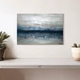 thumbnail image 2 of Elephant Stock Shimmer Abstract Wall Art - Horizontal Canvas Wall Art - Living Room Wall Decor - Abstract Canvas - Gray And Blue Decor By Stephane Fontaine - 12" x 8", 2 of 6