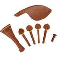 thumbnail image 2 of Violin Accessories, Violin Chin Rest, Simple Design 4/4 Replacement Jujube Wood Rounded Design For Violin Maintenance Violin Repair, 2 of 8