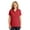 Rich Red, variant on Port Authority Ladies Dry Zone UV Micro-Mesh Polo. LK110