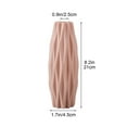 thumbnail image 3 of Nmdmisc Composite Plastic Flower Vase,Pink 8.2" Tall Conic Floral Vase Home Decor Centerpieces,Unbreakable Vase for Decor Living Room, 3 of 6