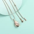 thumbnail image 3 of Urn Necklaces for Ashes Carved Always in my heart Teardrop Keepsake Ashes Necklace Urn Pendant Cremation Memorial Jewelry, 3 of 7