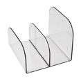 thumbnail image 1 of Desktop Book Ends Practical Plastic Desktop Book Storage Rack Organizer, Lightweight and Easy to Clean, Simple Shape, Designed for Office Desktop Books and Documents Storage, 1 of 8