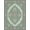 Sage Green Pink Blue, Pattern 1, variant on Design&I 8'x10' Washable Area Rug Medallion With Vine Scroll And Bordered Vintage Trellis Oushak Floral Refined for Dining Room, Large Office, Lounge, Snag-Free